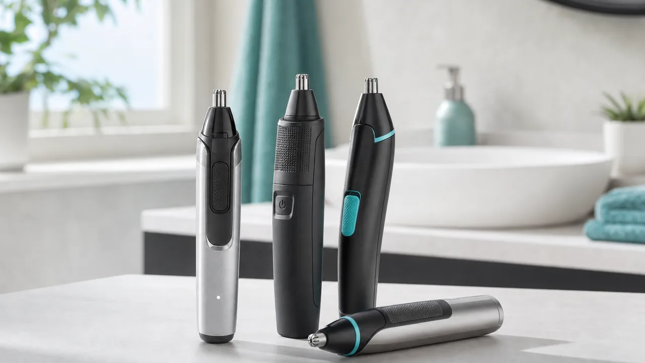 Plusieurs rasoirs électriques pour le nez testés